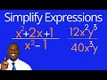 Simplifying Rational Expressions Quiz