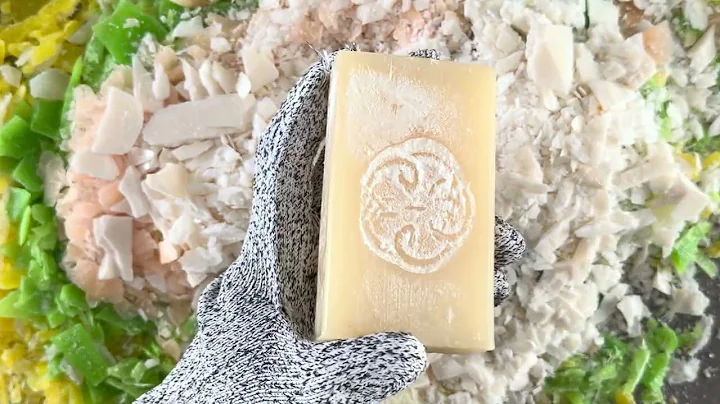 Oddly Satisfying Soap Carving | Crunchy Soap Cutting | No Talking ASMR #soap