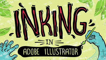 Inking in Adobe Illustrator - Intro video