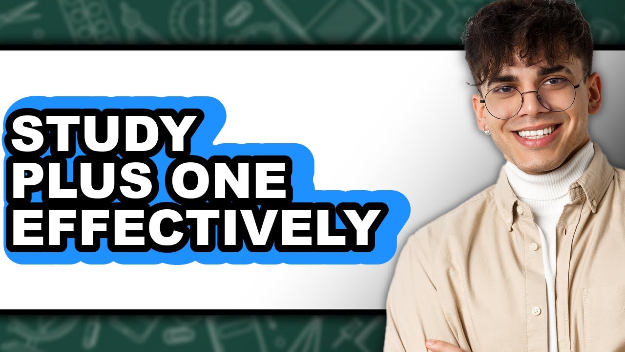 How To Study Plus One Effectively - Step By Step - YouTube