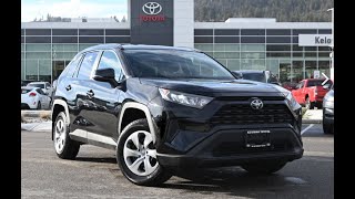 Black 2019 Toyota RAV4 LE Walkaround - Kelowna Toyota