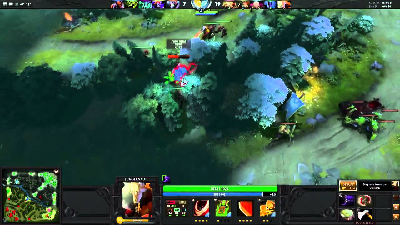 Dota 2- Mikelorus plays Juggernaut v2