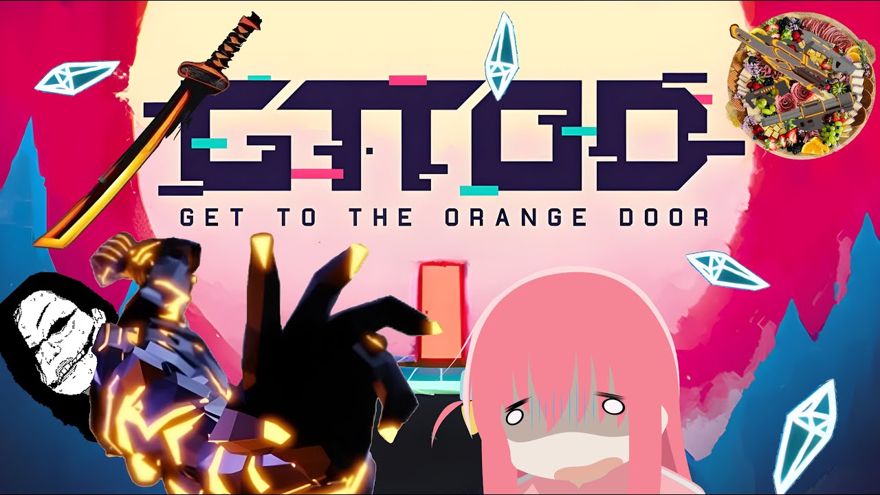 Get To The Orange Door: Neon braindeath