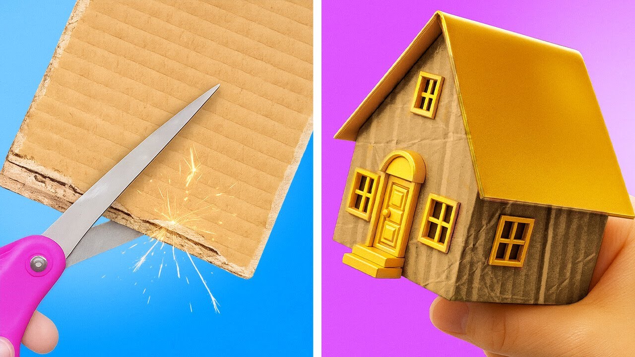 Cardboard DIY | Creative Ideas You Can Make at Home by 123GO! Series ...