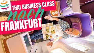 Mit Thai Airways in Business Class von Bangkok nach Frankfurt  Dominiks Video | YourTravel.TV