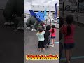 Dinosaur shooting game event production / Tyrannosaurus Inflatable / 恐竜シューティング ステゴサウルス #Dinosaur