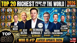 Top20 richest people in the world