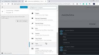 Dynamic Wordpress Footer creation | Wordpress Website