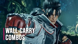 JIN KAZAMA Wall Carry Combos | TEKKEN 8