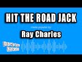Ray charles  hit the road jack karaoke version