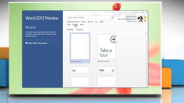 How to create a calendar in Microsoft® Word 2013 document in Windows® 8