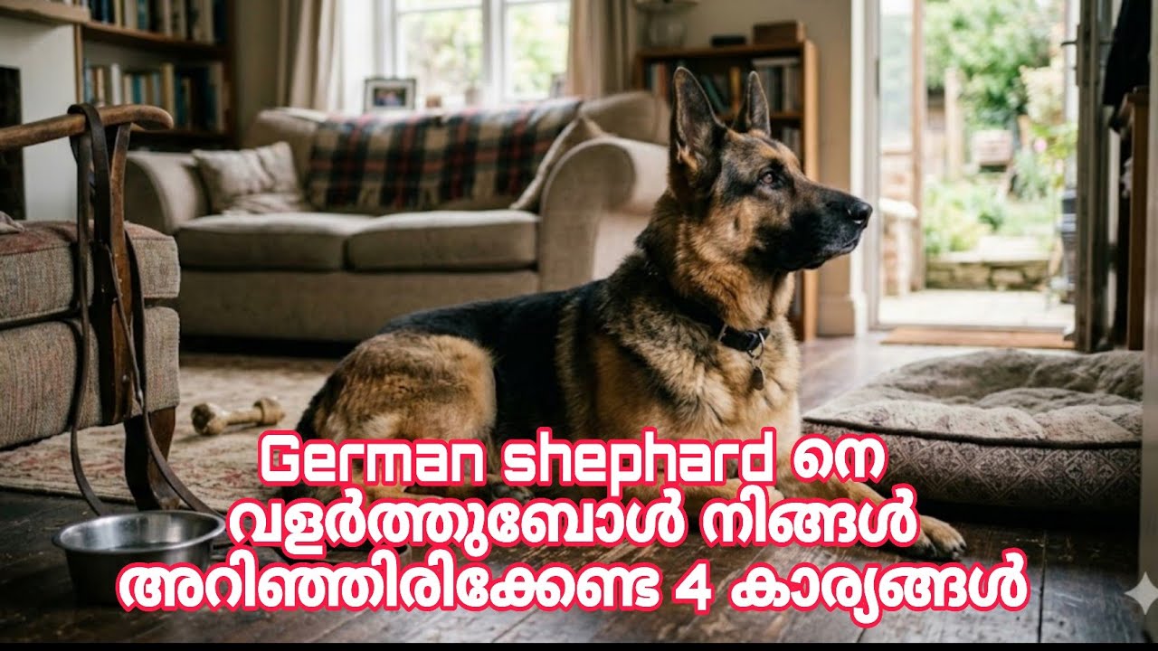 5 Things you should know when raising a German Shepherd . How to be a good German Shepherd owner.