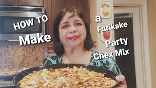How to Make  Furikake Party Chex Mix