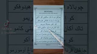 belajar ngajinya ya..