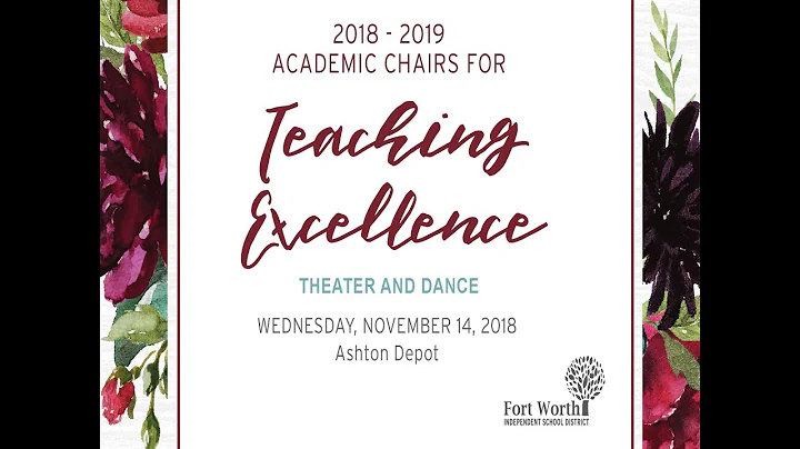 FWISD Teaching Chairs Julia Worthington 2018