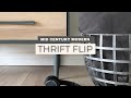 THRIFT FLIP | Updating a Mid Century Modern Dresser