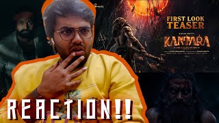 Kantara A Legend Chapter-1 First Look Teaser | REACTION!! | RishabShetty|Ajaneesh| VijayKiragandur