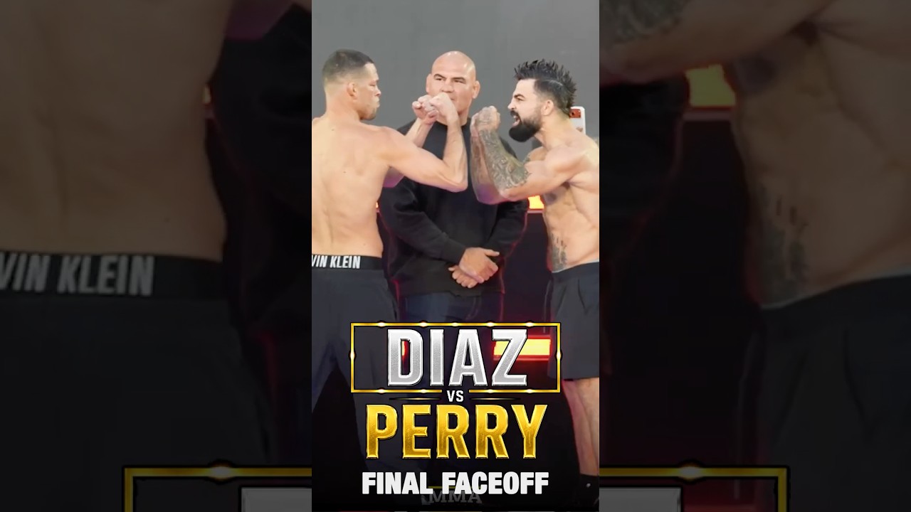 Nate Diaz vs. Mike Perry FINAL FACEOFF | Rousey vs. Carano | MMA Fighting