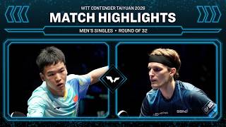 Xiang Peng vs Luka Mladenovic | MS R32 | #WTTTaiyuan 2026