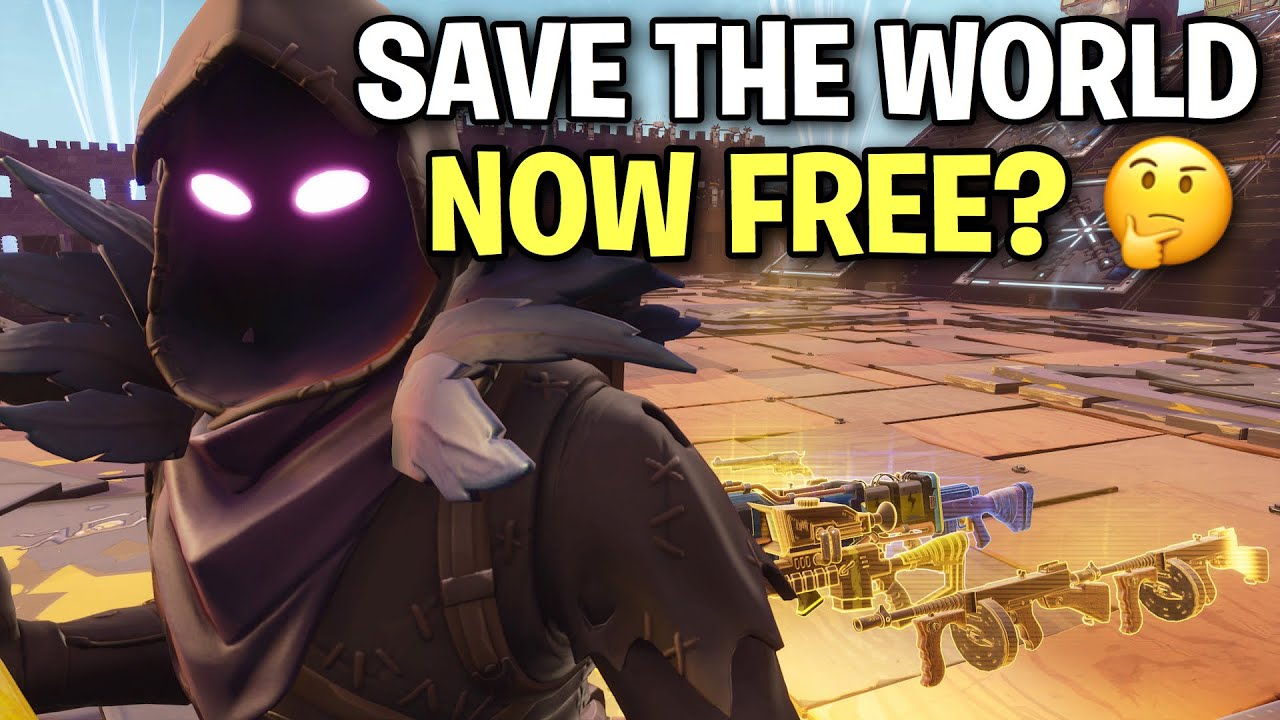 So I guess save the world is now FREE? ð¤ (Scammer Get Scammed) Fortnite