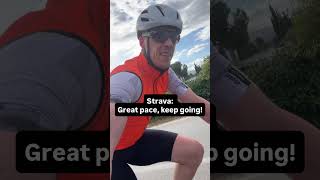 The difference between the different sport devices 😂 #ridingabicycle #applewatch #strava #garmin