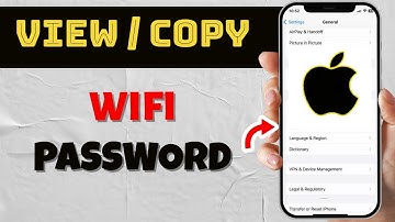 How to View and Copy WIFI Passwords on Your iPhone - (Simple Guide)