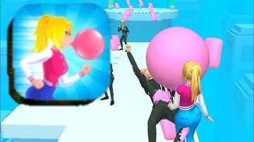 GumRun3D™ All Levels Gameplay Android,ios, Gum Race 3D - Gameplay Walkthrough (iOS & Android).