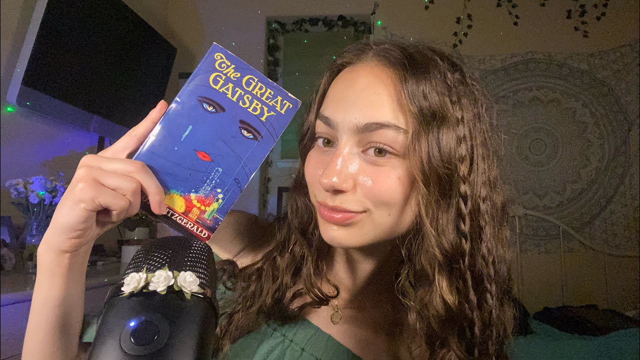 asmr 40+ mins reading for sleep | the great gatsby