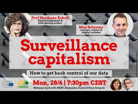Europe Calling “Surveillance capitalism” with Shoshana Zuboff & Max Schrems (ENGLISH VERSION)