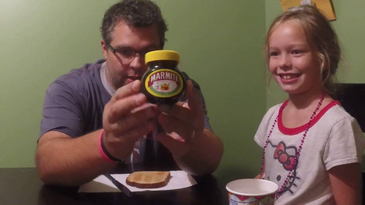 Andy and Daughter Jackie Eat Marmite on Toast YouTube