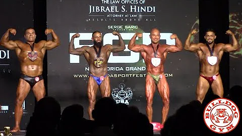 Men's Bodybuilding Novice Division Top 4 2024 NPC Florida Grand Prix