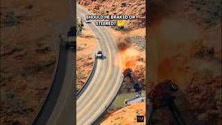 Tanker Loses Control! 🚛💥 Explodes Mid-Air & Falls Into River!#Shorts