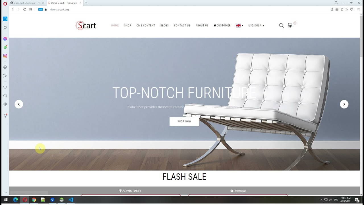 [S-Cart] - Block IP access to S-Cart