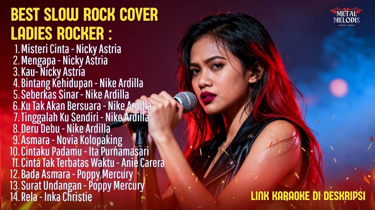 Cover Lagu Nicky Astria, Nike Ardilla dll Terbaik | By Metal Melodis Vibes (AI Cover Metal Vibes)