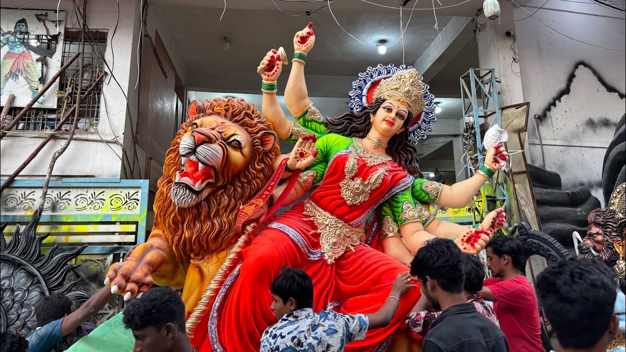 Laxmi Narayan Singh kalakar Durga Mata 2025 | Dhoolpet Durga Mata 2025 |  Durga Mata transport 2025 