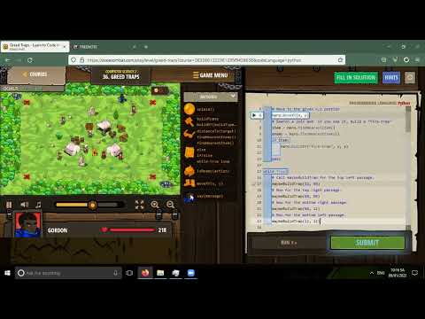 Coding for Kids – Greed Traps Step-by-Step Tutorial | Computer Science
