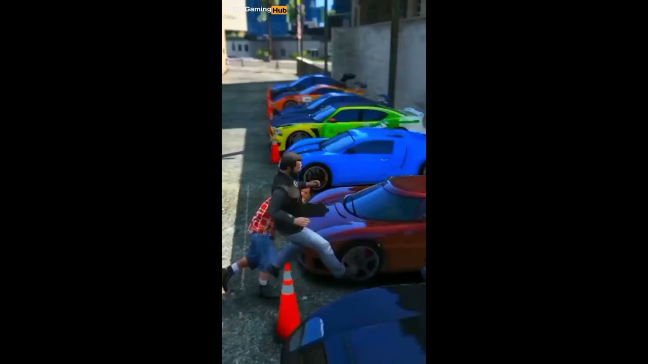 TREVOR KA ACCIDENT HU GAYA Shorts Shortfeed Gta5 Short