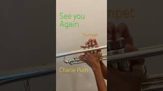 See you again on trumpet with fingering #trumpet