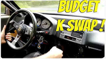 Honda CRX - K20 Swap First Drive