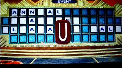 Wheel of Fortune 2nd Edition PC Run Game 31 Part 2