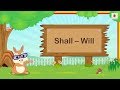 Shall and Will | English Grammar &amp; Composition Grade 3 | Periwinkle