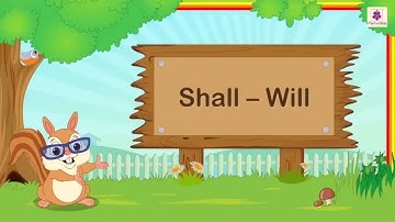 Shall and Will | English Grammar & Composition Grade 3 | Periwinkle