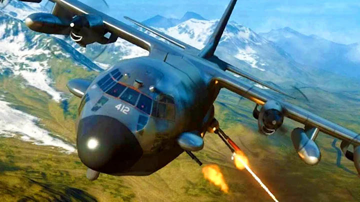 Lockheed AC-130 "Close Air" & "Hardpoint" Missions Modern Warfare 2 Campaign Realism Gameplay