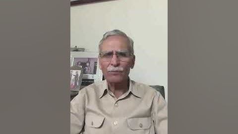 Former VC Lt. Gen. Zameeruddin Shah of AMU speakin