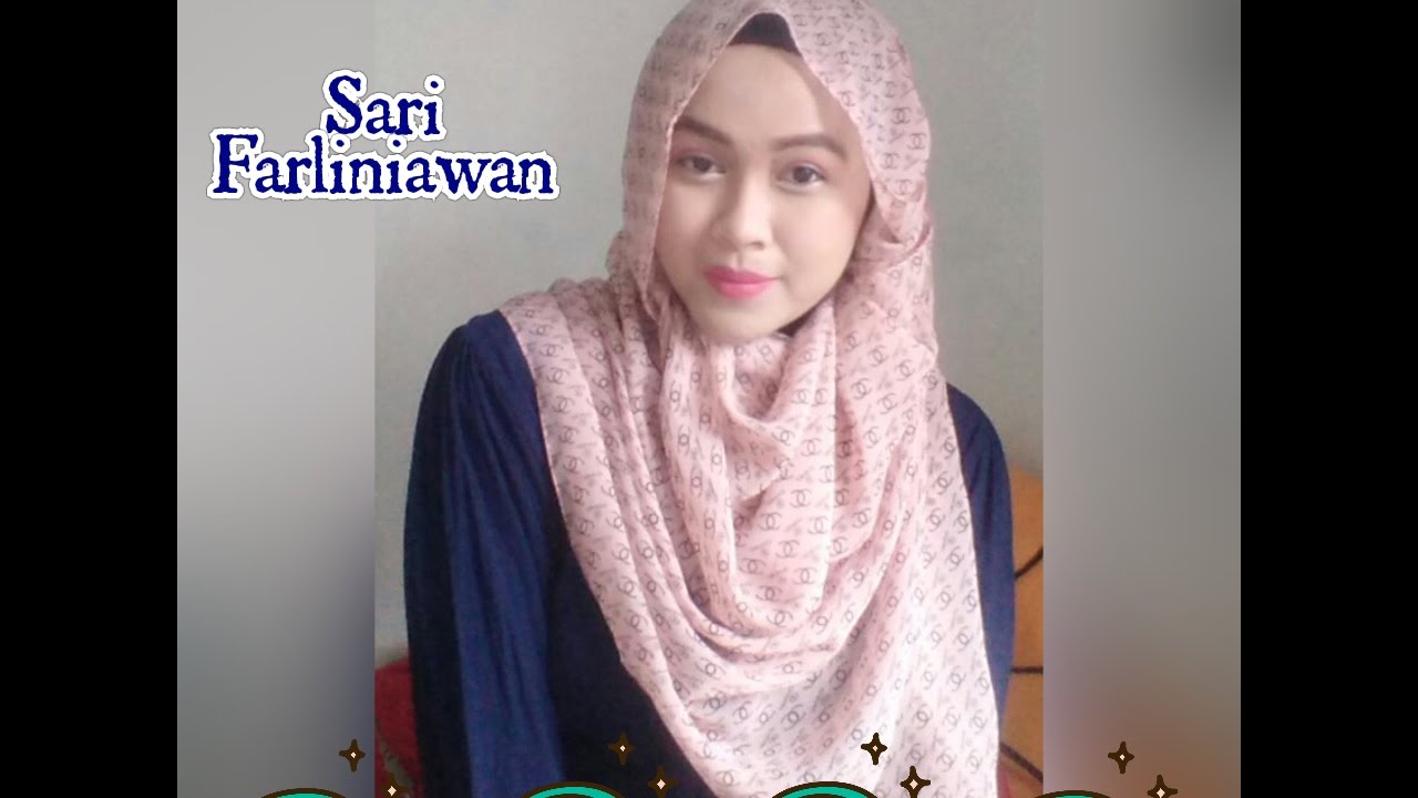 Tutorial Hijab Pashmina Chiffon Sifon Casual By Sari Farliniawan  YouTube