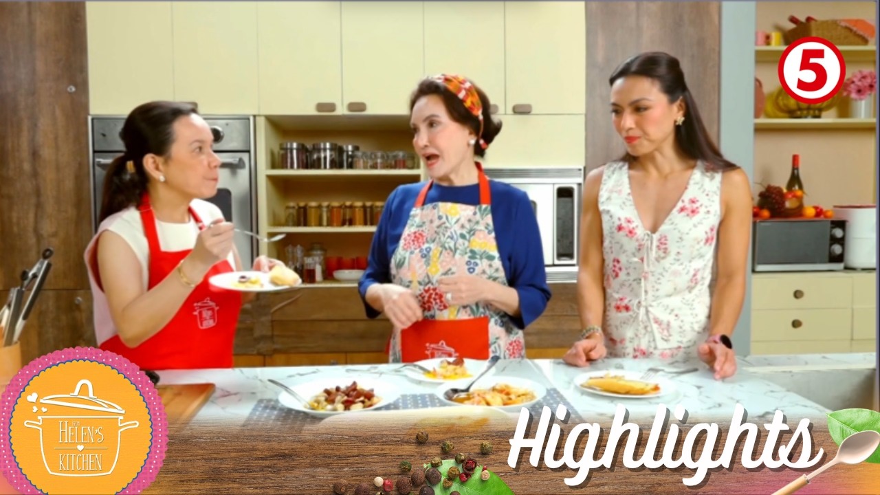 FROM HELEN'S KITCHEN | Gambas at Chorizo con Garlic Mushrooms