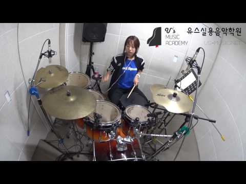 유스실용음악학원 빗속에서 (Drum 김솜이 수강생)