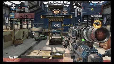 Call of Duty: Mobile/ Multiplayer/ Killhouse SNIPER Gameplay