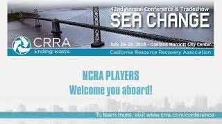 42nd Annual Conference and Tradeshow - NCRA PLAYERS