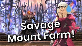P8S Savage Mount Prog Apparently FFXIV Dawntrail